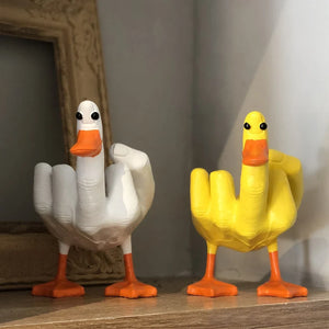 Middle Finger Duck